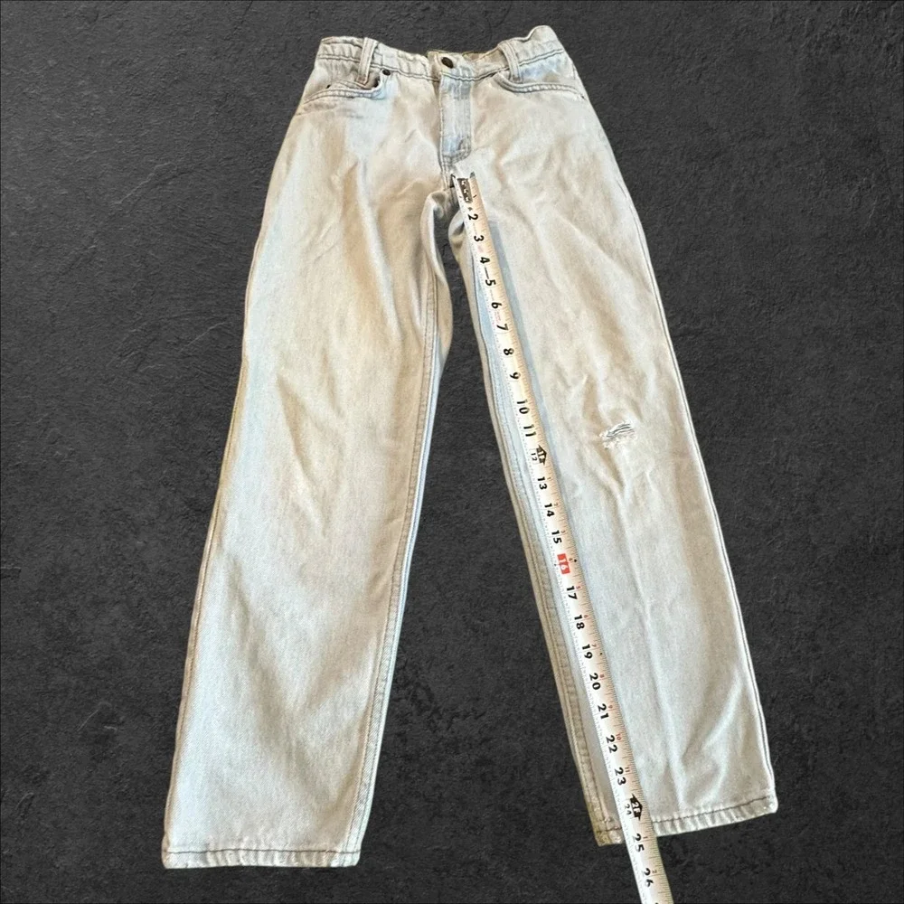 Vintage Levis 550 Light Wash Relaxed Straight Jeans USA Made Size 12‎ 40350-0735